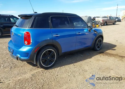 2014 Mini Countryman Cooper S из США, поврежденный, VIN WMWZC3C59EWP28652